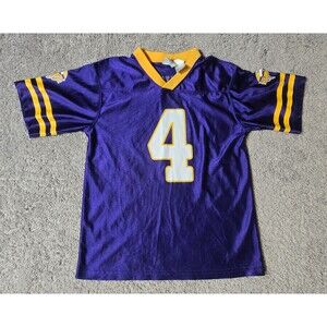NFL Minnesota Vikings Youth Brett Favre #4 Jersey Purple Youth Size XL